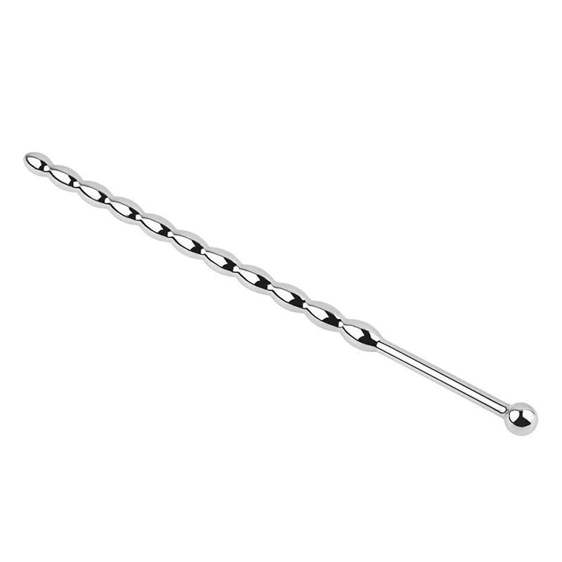 6/8mm Stainless Steel Penis Plug Uretral Stimulator Urethral Sounding Beads Penis Massage Wand Sex Toys for Men