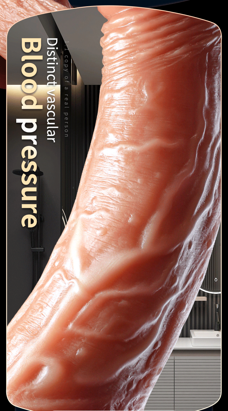 Realistic Dildo - Heating & Vibrating