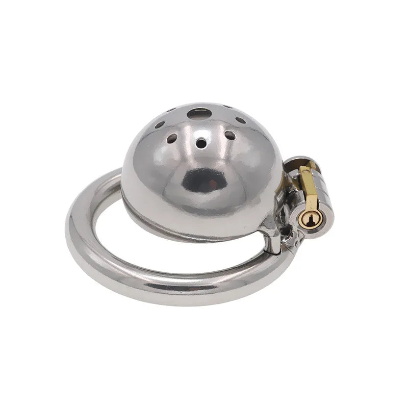 Male Stainless Steel Chastity Device Chastity Belt CB Lock Catheter Penis Ring Cock Cage Alternative Bondage Gay Erotic Sex Toys
