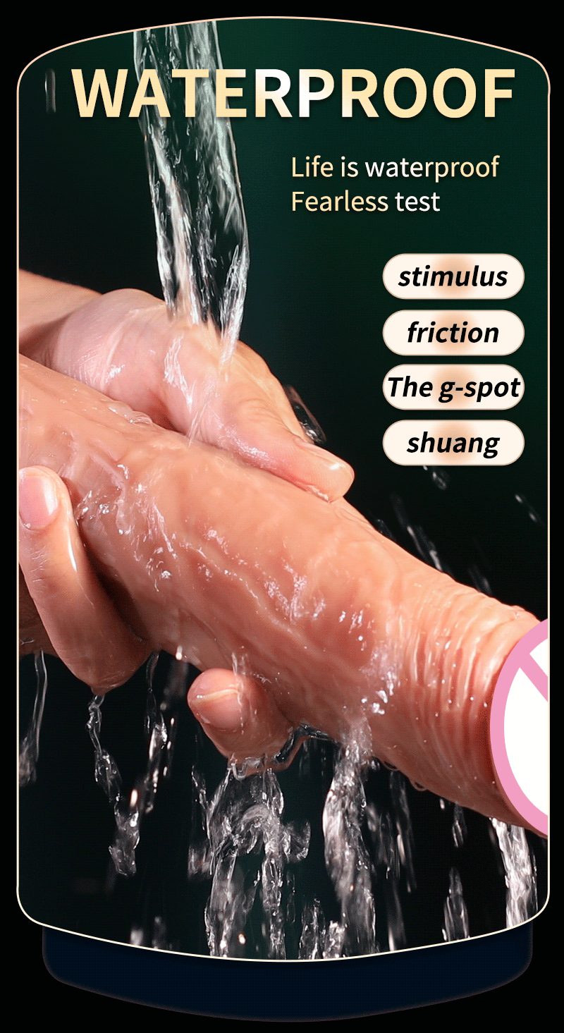 Realistic Dildo - Heating & Vibrating