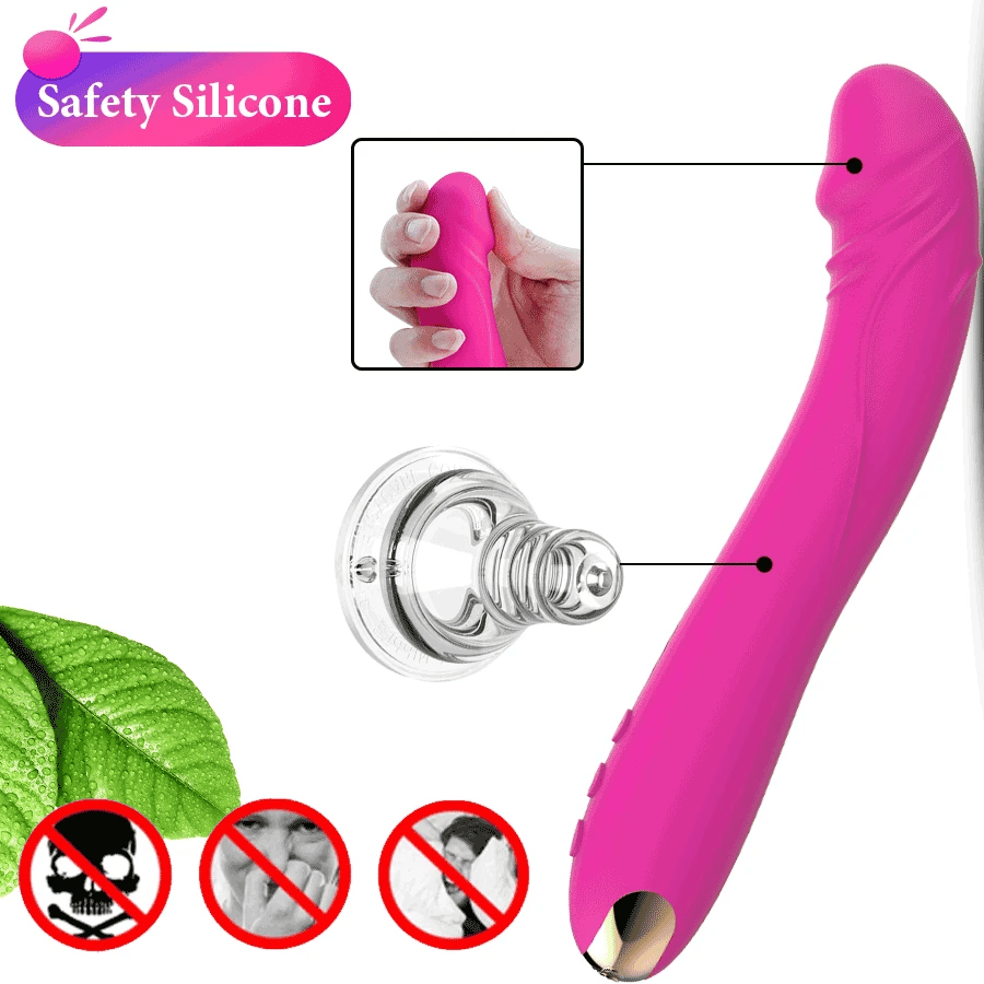 FLXUR Lengthened Dildo Vibrator for Women Vagina Clitoris Massarger Erotic Toys Soft Skin Feeling Sex Products for Adults