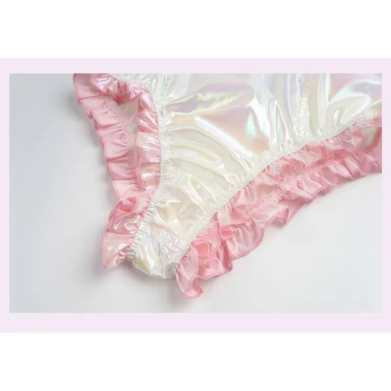 Game NEEDY GIRL OVERDOSE KAngel Cosplay Bodysuit Anime Laser Swimsuit Doujin Costumes Pink Cute Role Play Outfits Halloween Suit